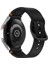 Samsung Galaxy Watch 7 40 / 44MM Siyah Için Dikişli Silikon Kayış (Yurt Dışından) 2