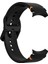 Samsung Galaxy Watch 7 40 / 44MM Siyah Için Dikişli Silikon Kayış (Yurt Dışından) 4