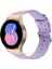 Samsung Galaxy Watch Için Kanvas Askı6/6 Classic/5/5 Pro Lavanta Mor (Yurt Dışından) 1