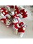 Kawaii Noel Ayı Peluş Oyuncak Sevimli Dolması Ortak Ayı Bebek Noel Dekorasyon Için Peluş Hayvan Kolye Anahtarlık (Yurt Dışından) 2