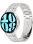 Samsung Galaxy Watch Için Üç Boncuklu Askı6/6 Klasik/5/5 Pro Gümüş (Yurt Dışından) 1