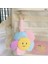12CM Yeni Sevimli Gülen Yüz Ayçiçeği Renkli Peluş Oyuncaklar Yaratıcı Bebek Çocuk Öğrenci Çantası Anahtarlık Dolması Kolye Bebek (Yurt Dışından) 1