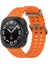 Samsung Galaxy Watch 7 Ultra Silikon Saat Kordonu Turuncu (Yurt Dışından) 1