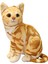 Kedi Dolması Bebek Gerçekçi Karikatür Kedi Dolması Oyuncak Yatak Odası Dekoru (Yurt Dışından) 2