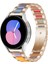 Metal Watch Band For Galaxy Watch 5 40 / 44MM Pembe Altın Gökkuşağı (Yurt Dışından) 1