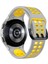 Samsung Galaxy Watch 5 Pro 45MM Gri+Sarı Için Silikon Watch Band (Yurt Dışından) 2