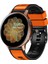 Samsung Galaxy Watch 5 Pro 45MM Turuncu Siyah Için Silikon Watch Band (Yurt Dışından) 1