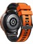 Samsung Galaxy Watch 5 Pro 45MM Turuncu Siyah Için Silikon Watch Band (Yurt Dışından) 4