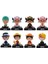 8 Stilleri Anime Tek Parça 13 cm Luffy Sanji Sabo Zoro Chopper Frank Robin Pvc Action Figure Koleksiyon Model Noel Si Oyuncak (Yurt Dışından) 3