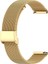Samsung Galaxy Watch 4 Classic Için Metal Çelik Örgü Kayış 42MM / 46MM Altın (Yurt Dışından) 3