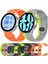 Samsung Galaxy Watch Fe 40MM Limon Yeşili Için Silikon Kayış (Yurt Dışından) 3