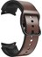 Samsung Galaxy Watch 4 Classic Için 20MM Silikon Kayış 46MM Koyu Kahve (Yurt Dışından) 1