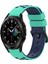 Samsung Galaxy Watch4 Classic Için Silikon Saat Bandı 46MM Ordu Yeşili + Siyah (Yurt Dışından) 1