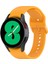 Samsung Galaxy Watch 5 40MM Sarı Için Silikon Watch Band (Yurt Dışından) 1