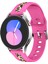 Samsung Galaxy Watch 5 40MM / 44MM Rose Red Leopar Baskı Için Silikon Watch Band (Yurt Dışından) 1