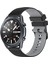 Samsung Galaxy Watch3 45MM Siyah+Gri Için Silikon Saat Bandı (Yurt Dışından) 1