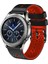 Samsung Gear S3 Clic Siyah+Kırmızı Için Iki Renkli Silikon Saat Bandı (Yurt Dışından) 1