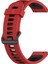 Samsung Galaxy Watch 4 44MM Kırmızı+Siyah Için Silikon Watch Band (Yurt Dışından) 2
