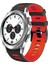 Samsung Galaxy Watch 4 Clic 42MM Siyah+Kırmızı Için Silikon Watch Band (Yurt Dışından) 1
