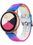 Samsung Galaxy Watch 42MM Renkli Silikon Kordonlu Saat (Yurt Dışından) 3