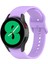 Samsung Galaxy Watch 5 40MM Mor Için Silikon Watch Band (Yurt Dışından) 1