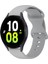 Samsung Galaxy Watch 5 40MM Gri Için Silikon Watch Band (Yurt Dışından) 1