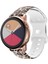 Samsung Galaxy Watch Aktif Kahverengi Leopar Için Silikon Kordonlu Saat (Yurt Dışından) 4