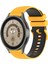 Samsung Galaxy Watch5 Pro 45MM Sarı+Siyah Için Silikon Saat Bandı (Yurt Dışından) 1