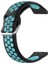 Samsung Galaxy Watch4 Clic 42MM Silikon Kayış Siyah Mint Yeşili (Yurt Dışından) 1