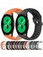 Samsung Galaxy Watch 4 44MM Siyah Için 20MM Silikon Kayış (Yurt Dışından) 4