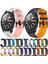 Samsung Galaxy Watch 5 Pro 45MM Siyah+Gri Için Silikon Watch Band (Yurt Dışından) 4