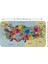 Eğitici ve Öğretici Dünya ve Türkiye Haritası Çocuk Odası Duvar STICKER-60X105-3882 2