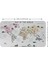 Eğitici - Öğretici Dünya ve Türkiye Haritası Çocuk Odası Duvar STICKER-60X105-3884 2