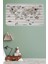 Eğitici Dünya Haritası Dünya Atlası Çocuk ve Bebek Odası Duvar STICKER -60X105-3803 1