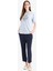 Regular Fit Bisiklet Yaka Baskılı Kısa Kollu Tişört E1164AX25SP 2