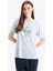 Regular Fit Bisiklet Yaka Baskılı Kısa Kollu Tişört E1164AX25SP 3