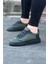LISINYA947 CZ019 Haki Triko Erkek Casual Ayakkabı 1