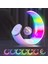 WC55 4in1 15W Telefon Saat ve Airpods Için Rgb Kablosuz Şarj Standı 2