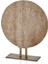 Evza Mermer Embossed Wood Krem Traverten 8*30*37 cm 1