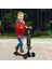 LED Işık 3 Tekerlekli Yükseklik Ayarlı Oturaklı Çocuk Scooter Siyah 7