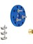 Rc Araba Volan Debriyaj Metal 4142 4146 3281 Kit Mavi (Yurt Dışından) 4