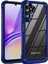 Samsung Galaxy A05S Için Şeffaf Sert Pc Tpu Tampon Telefon Kılıfı - Mavi (Yurt Dışından) 1