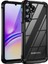 Samsung Galaxy A05S Için Şeffaf Sert Pc Tpu Tampon Telefon Kılıfı - Siyah (Yurt Dışından) 1