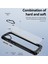 Samsung Galaxy A06 Için Şeffaf Sert Pc Tpu Tampon Telefon Kılıfı - Siyah (Yurt Dışından) 3