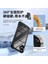 Samsung Galaxy A06 Için Şeffaf Sert Pc Tpu Tampon Telefon Kılıfı - Siyah (Yurt Dışından) 4