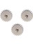 3 Adet 3.175MM Şaft Metal Pinyon Motor Dişlisi, 21T (Yurt Dışından) 4