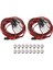 2 Adet 8led 5mm Farlar 1/10 Model Drift Araba Aracı Için LED (Yurt Dışından) 3