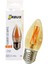 C37 4W Filament Bulb Amber E27 300LM RA80 220 - 240V/50Hz Ampul - 2200K Sarı Işık 1