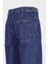 Weslie Koyu Mavi Yüksek Bel Patı Düğmeli Crop Wideleg Jean Pantolon C 4530-217 3