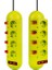 VE-E40USB 4lü 2 Usbli 1.5 Metre Ayrı Anahtarlı Grup Priz 2